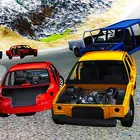 Demolition Derby-Crash of Cars